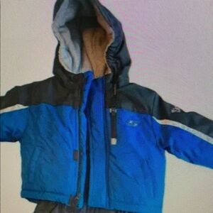 Kids Blue and Black Jacket